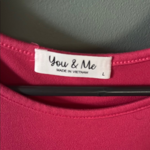 Pink Ruffle Sleeve Top - Picture 2 of 3